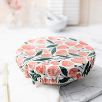 Art Deco Floral Dish Cover by Wild Clementine Co.